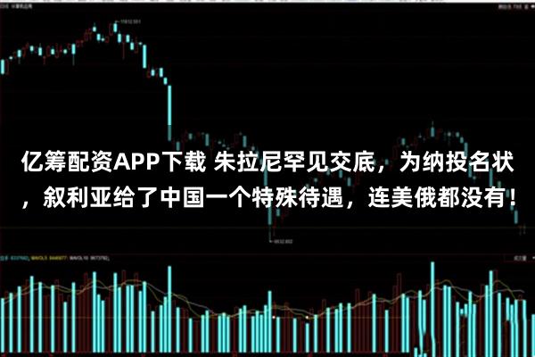 亿筹配资APP下载 朱拉尼罕见交底，为纳投名状，叙利亚给了中国一个特殊待遇，连美俄都没有！